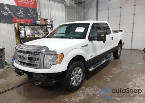 2013 Ford F-150 Xlt z USA, uszkodzony, nr VIN 1FTFW1ET5DKE45605